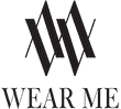 wear me logo in white